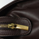 Burberrys Nova Check Shoulder Bag Wool Beige Gold Auth 85746-11