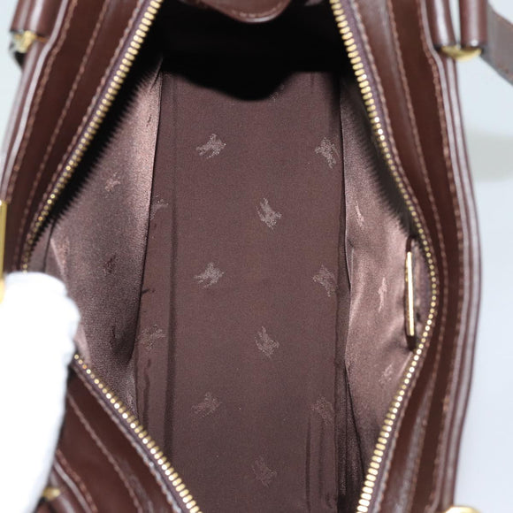 Burberry Nova Check Schultertasche Wolle Beige Gold Original 85746