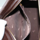 Burberrys Nova Check Shoulder Bag Wool Beige Gold Auth 85746-21