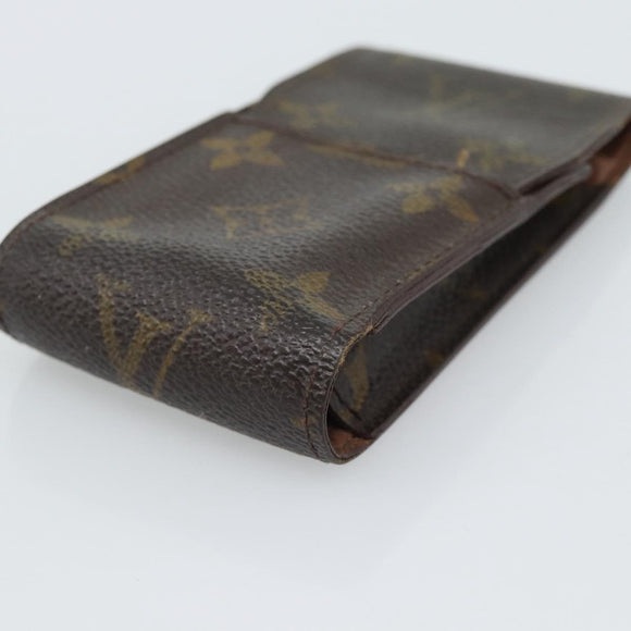 LOUIS VUITTON Monogram Etui Cigarette Cigarette Case 4Set LV Auth 85752