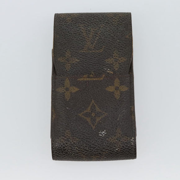 LOUIS VUITTON Monogram Etui Cigarette Cigarette Case 4Set LV Auth 85752
