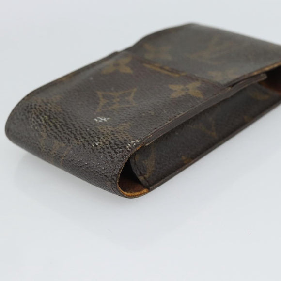 LOUIS VUITTON Monogram Etui Cigarette Cigarette Case 4Set LV Auth 85752
