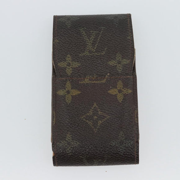 LOUIS VUITTON Monogram Etui Cigarette Cigarette Case 4Set LV Auth 85752