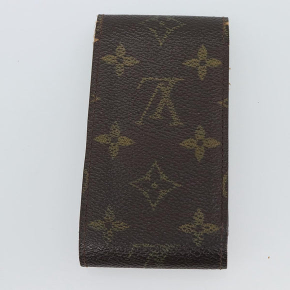 LOUIS VUITTON Monogram Etui Cigarette Cigarette Case 4Set LV Auth 85752