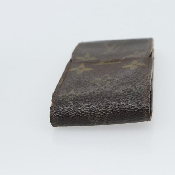 LOUIS VUITTON Monogram Etui Cigarette Cigarette Case 4Set LV Auth 85752