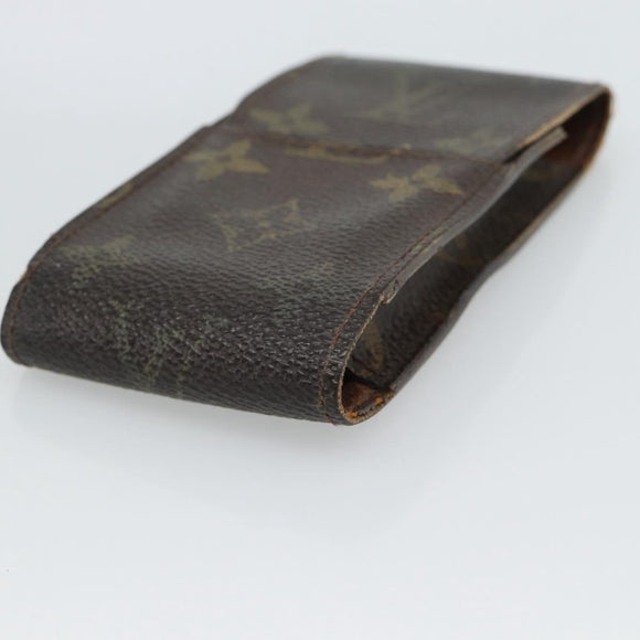 LOUIS VUITTON Monogram Etui Cigarette Cigarette Case 4Set LV Auth 85752
