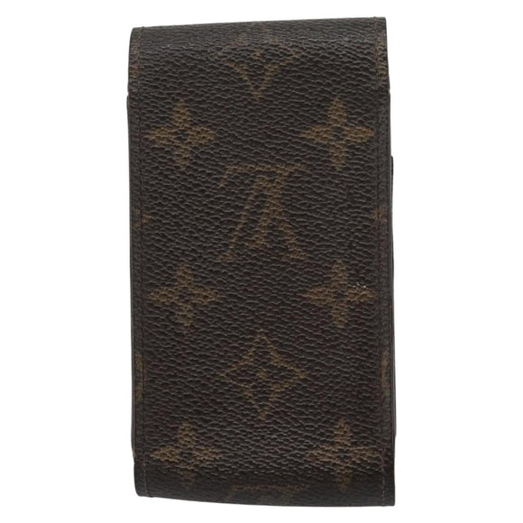 LOUIS VUITTON Monogram Etui Cigarette Cigarette Case 4Set LV Auth 85752