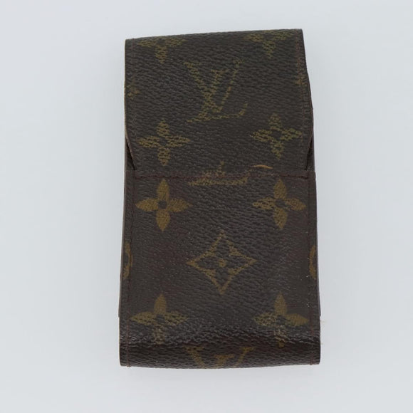 LOUIS VUITTON Monogram Etui Cigarette Cigarette Case 4Set LV Auth 85752