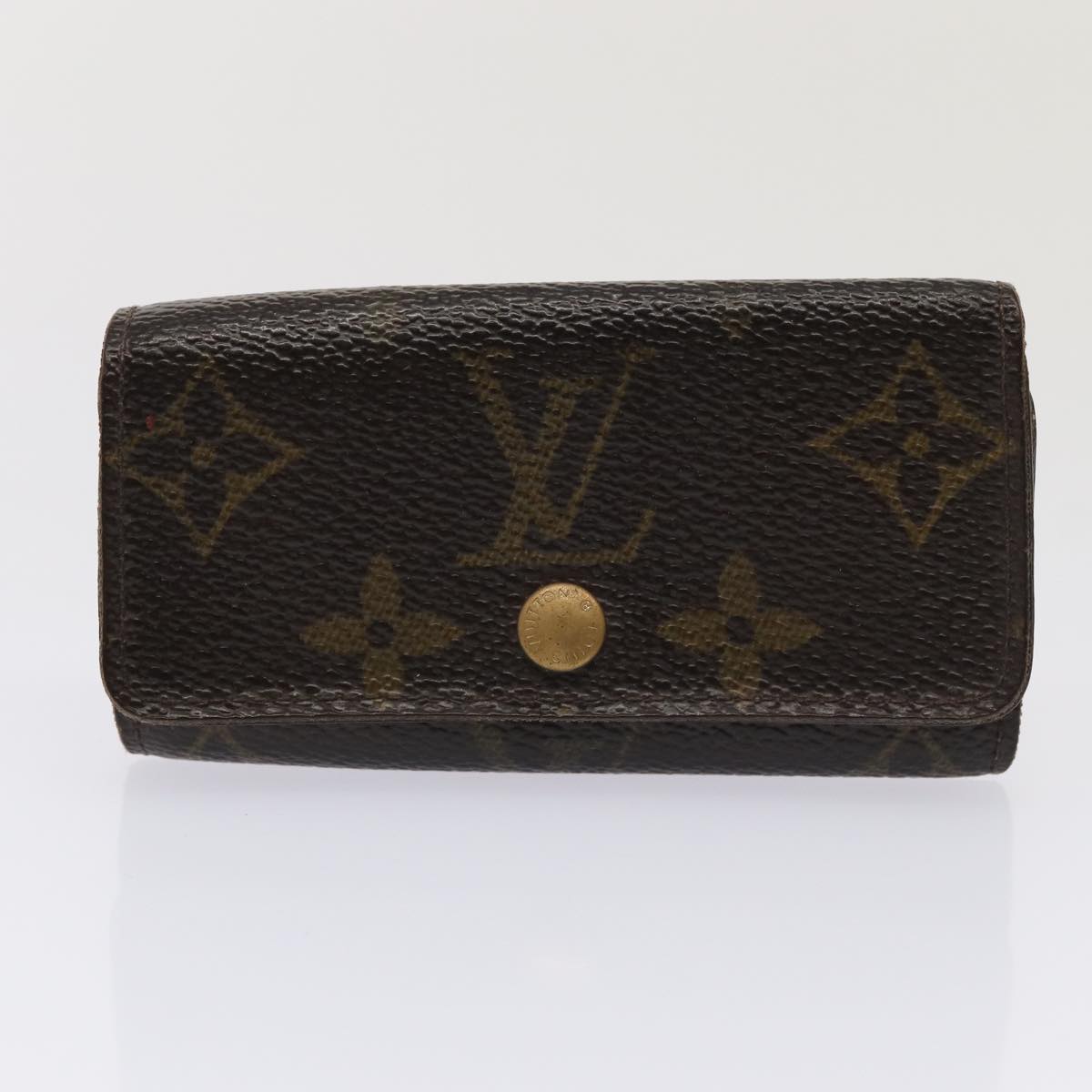 LOUIS VUITTON Monogram Key Case 5Set LV Auth 85753