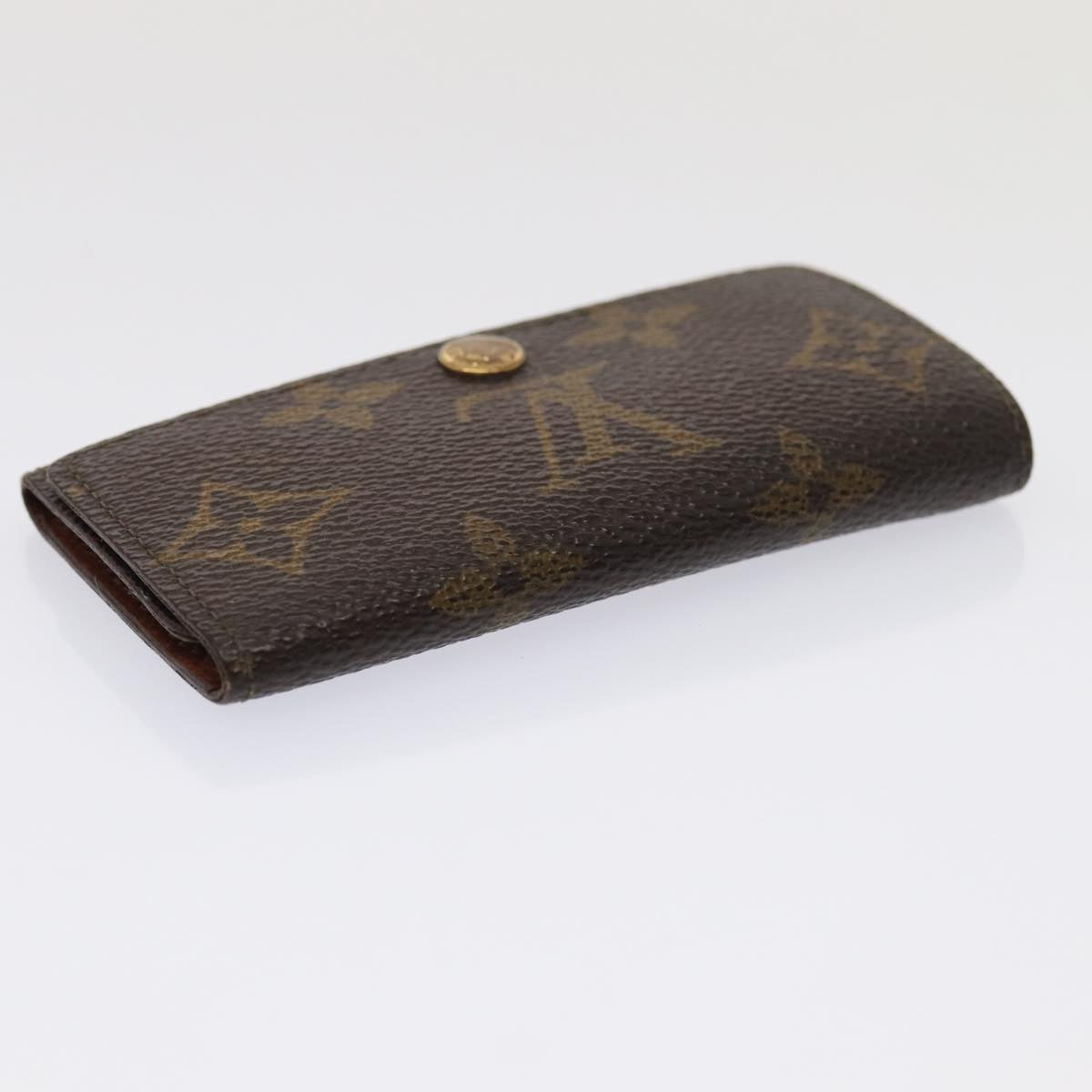 LOUIS VUITTON Monogram Key Case 5Set LV Auth 85753