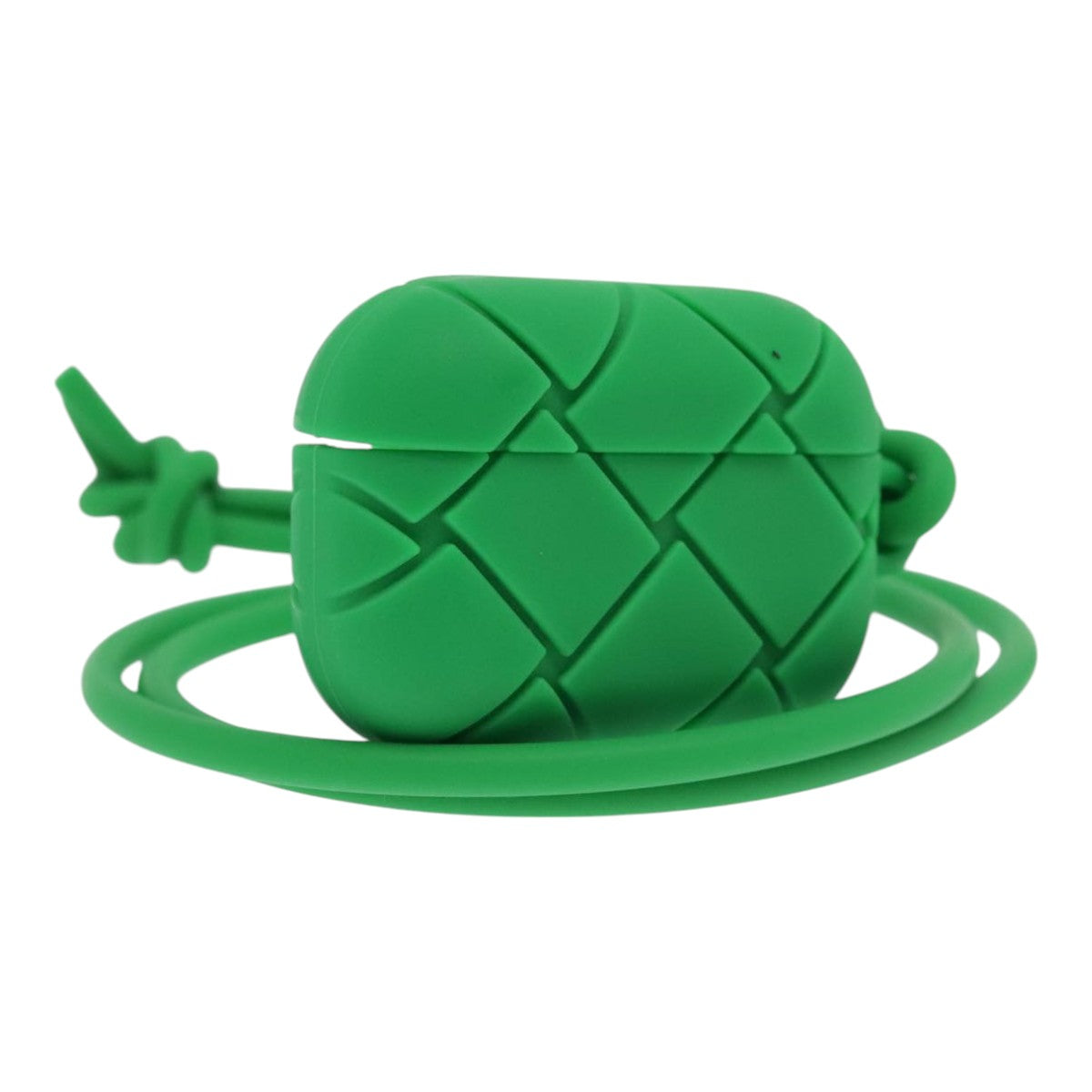 BOTTEGA VENETA AirPods Case Pouch silicon Green Auth 85773