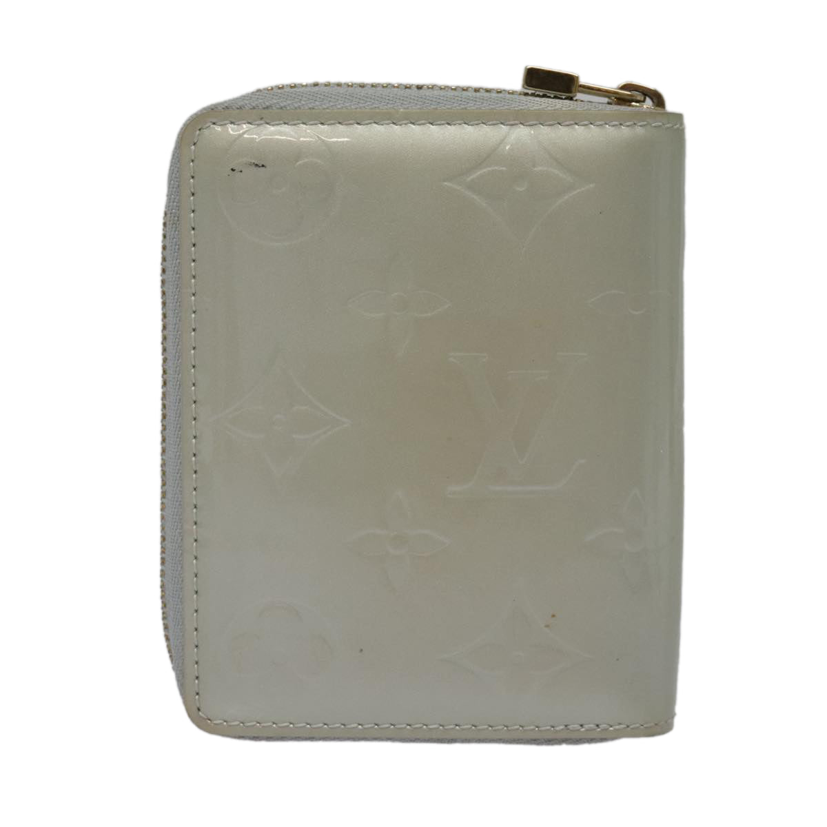 LOUIS VUITTON Monogram Vernis Bloom Wallet Gris M91044 LV Auth 85777 - 0