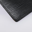 LOUIS VUITTON Epi Agenda PM Day Planner Cover Black R20052 LV Auth 85781-16