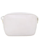 Salvatore Ferragamo Shoulder Bag Leather Gold White Auth 85785-2