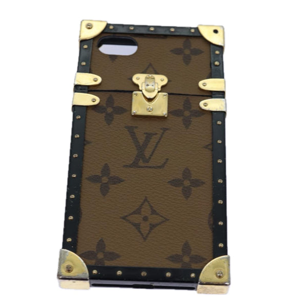 LOUIS VUITTON Monogram Monogram Reverse Cell Phone Case 3 Set LV Auth 85810
