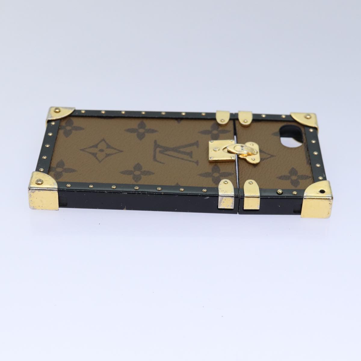 LOUIS VUITTON Monogram Monogram Reverse Cell Phone Case 3Set LV Auth 85810