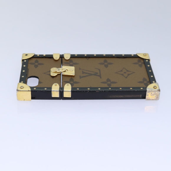 LOUIS VUITTON Monogram Monogram Reverse Cell Phone Case 3 Set LV Auth 85810