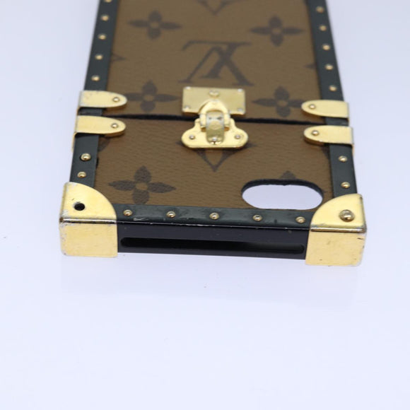 LOUIS VUITTON Monogram Monogram Reverse Cell Phone Case 3 Set LV Auth 85810