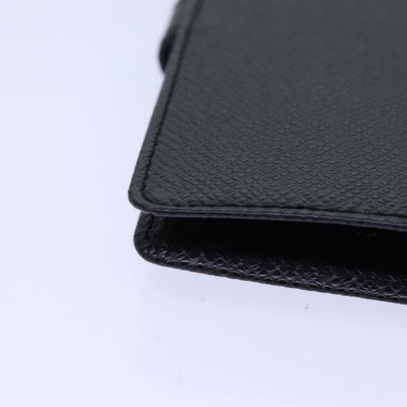LOUIS VUITTON Taiga Agenda PM Day Planner Cover Grizzly R20434 LV Auth 85811