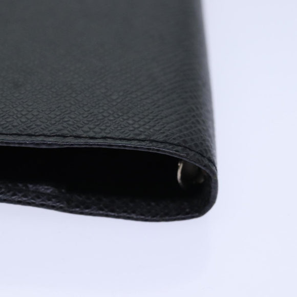 LOUIS VUITTON Taiga Agenda PM Day Planner Cover Grizzly R20434 LV Auth 85811