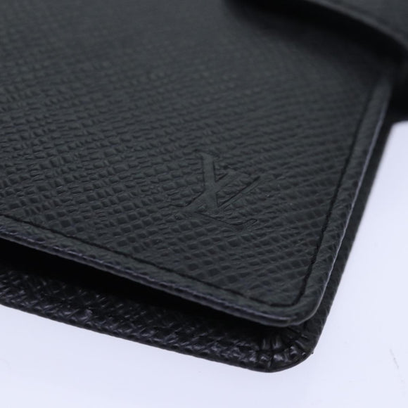 LOUIS VUITTON Taiga Agenda PM Tagesplaner-Hülle Grizzly R20434 LV Auth 85811