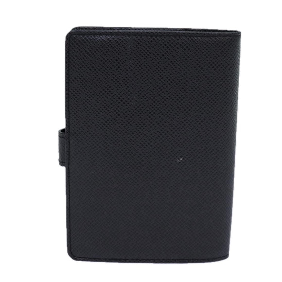 LOUIS VUITTON Taiga Agenda PM Day Planner Cover Grizzly R20434 LV Auth 85811