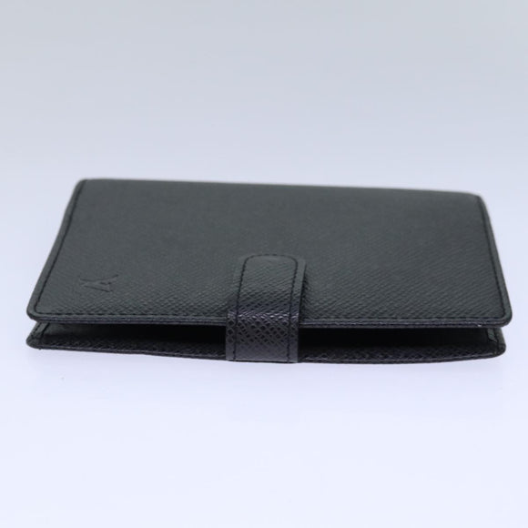 LOUIS VUITTON Taiga Agenda PM Day Planner Cover Grizzly R20434 LV Auth 85811