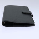 LOUIS VUITTON Taiga Agenda PM Day Planner Cover Grizzly R20434 LV Auth 85811-6