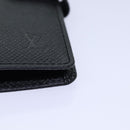 LOUIS VUITTON Taiga Agenda PM Day Planner Cover Grizzly R20434 LV Auth 85811-14