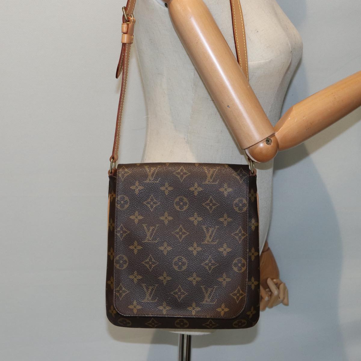 LOUIS VUITTON Monogram Musette Salsa Short Shoulder Bag M51258 LV Auth 85823