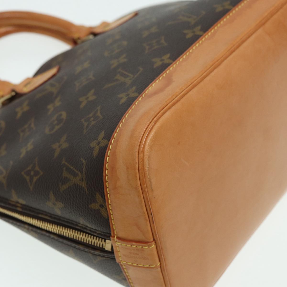 LOUIS VUITTON Monogram Alma Hand Bag M51130 LV Auth 85825