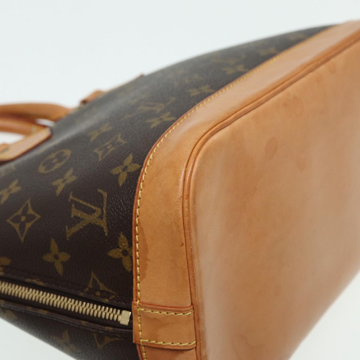 LOUIS VUITTON Monogram Alma Hand Bag M51130 LV Auth 85825