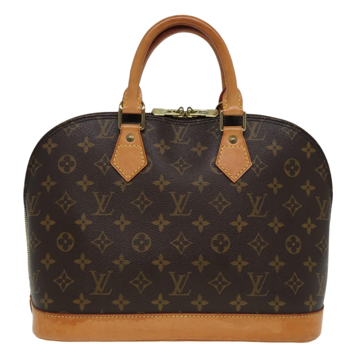 LOUIS VUITTON Monogram Alma Hand Bag M51130 LV Auth 85825