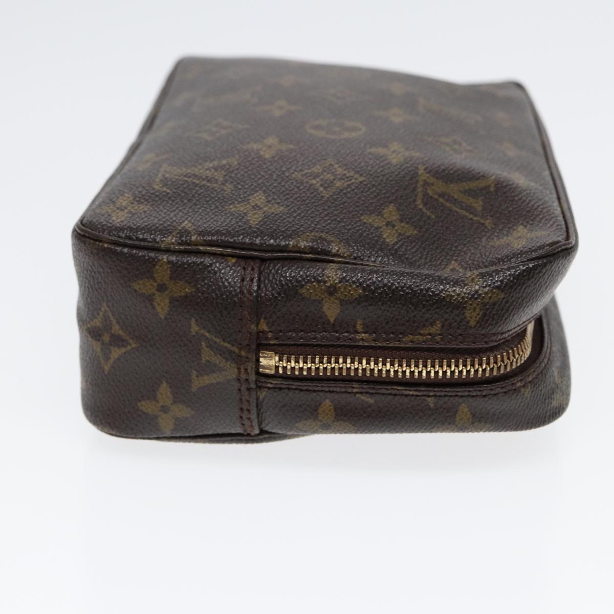 LOUIS VUITTON Monogram Trousse Toilette 23 Clutch Bag M47524 LV Auth 85826