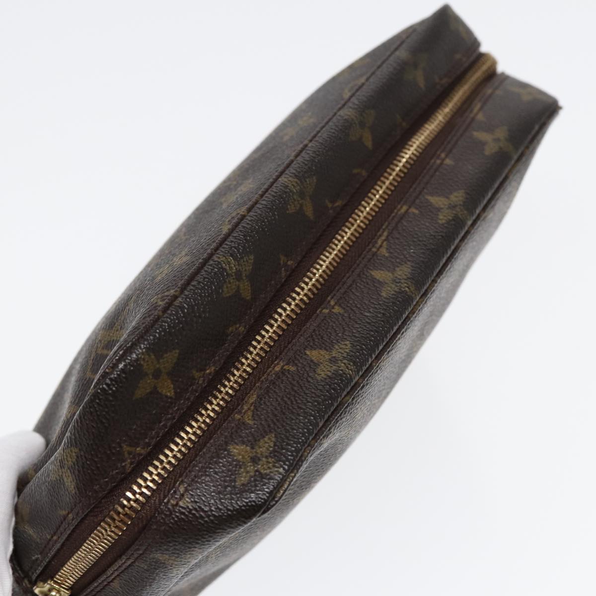 LOUIS VUITTON Monogram Trousse Toilette 23 Clutch Bag M47524 LV Auth 85826