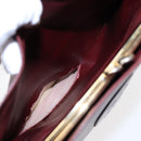 CARTIER Schoudertas Leer Rood Goud Authentiek 85833-11