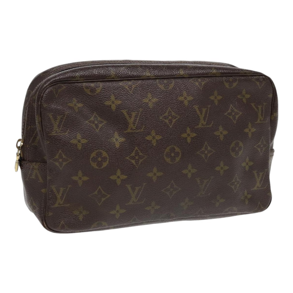 LOUIS VUITTON Monogram Trousse Toilette 28 Clutch Bag M47522 LV Auth 85842