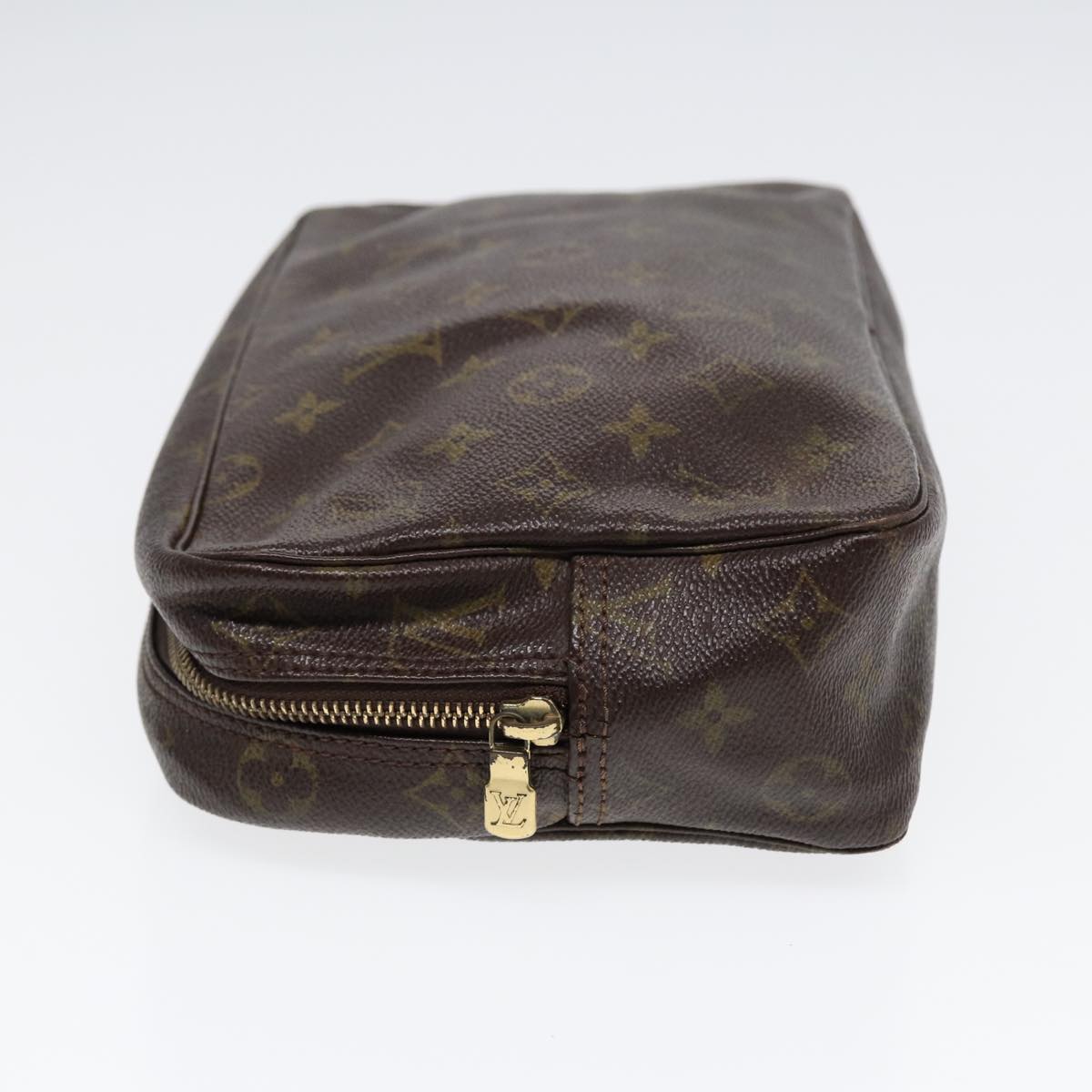 LOUIS VUITTON Monogram Trousse Toilette 28 Clutch Bag M47522 LV Auth 85842