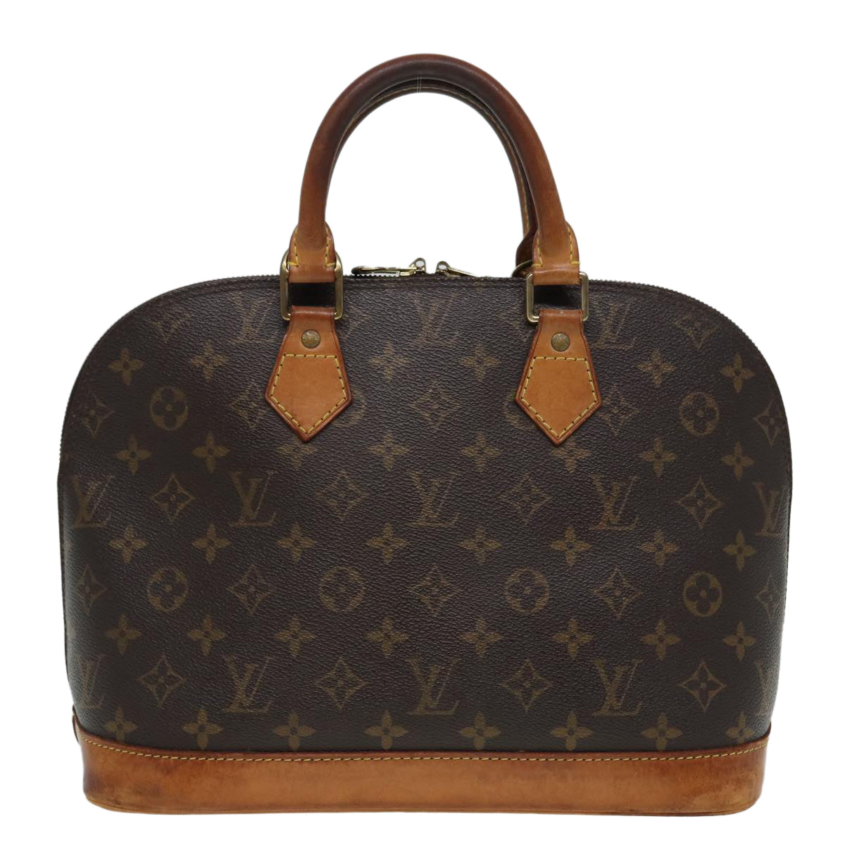 LOUIS VUITTON Monogram Alma Hand Bag M51130 LV Auth 85843