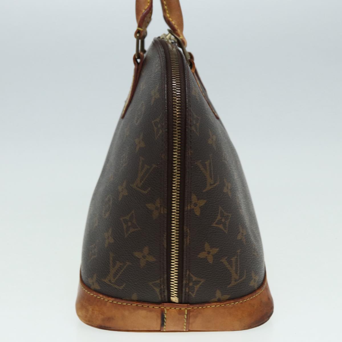 LOUIS VUITTON Monogram Alma Hand Bag M51130 LV Auth 85843