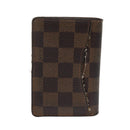 LOUIS VUITTON Damier Ebene Organizer Dupoch Card Case N61721 LV Auth 85866-2