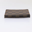 LOUIS VUITTON Damier Ebene Organizer Dupoch Card Case N61721 LV Auth 85866-4