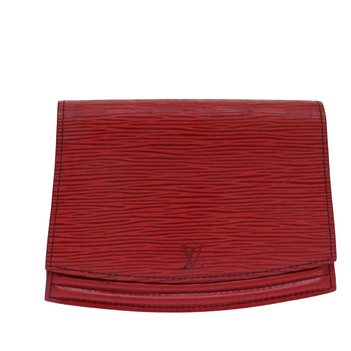 LOUIS VUITTON Epi Pochette Tillsit Waist Bag Red M52607 LV Auth 85883