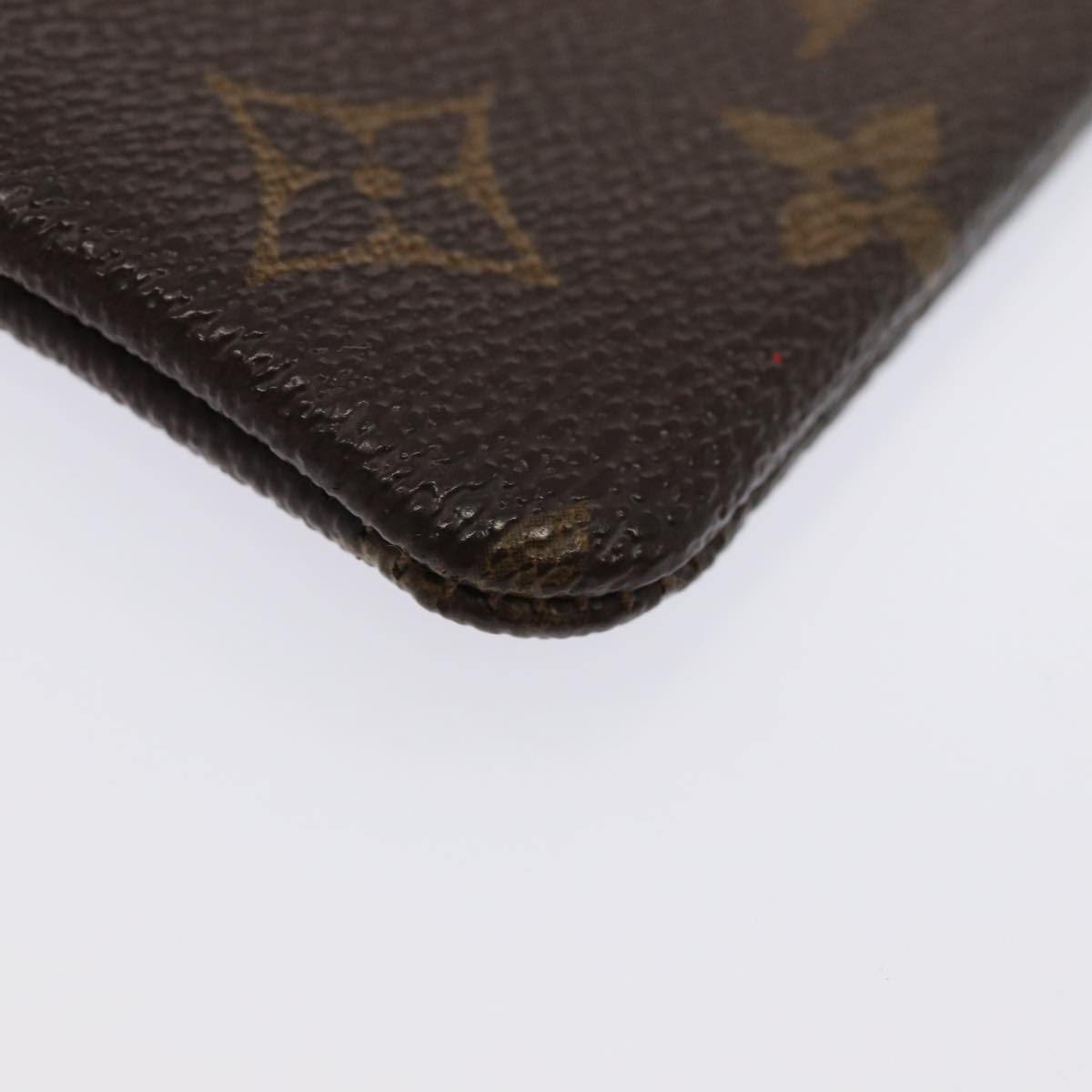 LOUIS VUITTON Monogram Pochette Cles Coin Purse M62650 LV Auth 85885