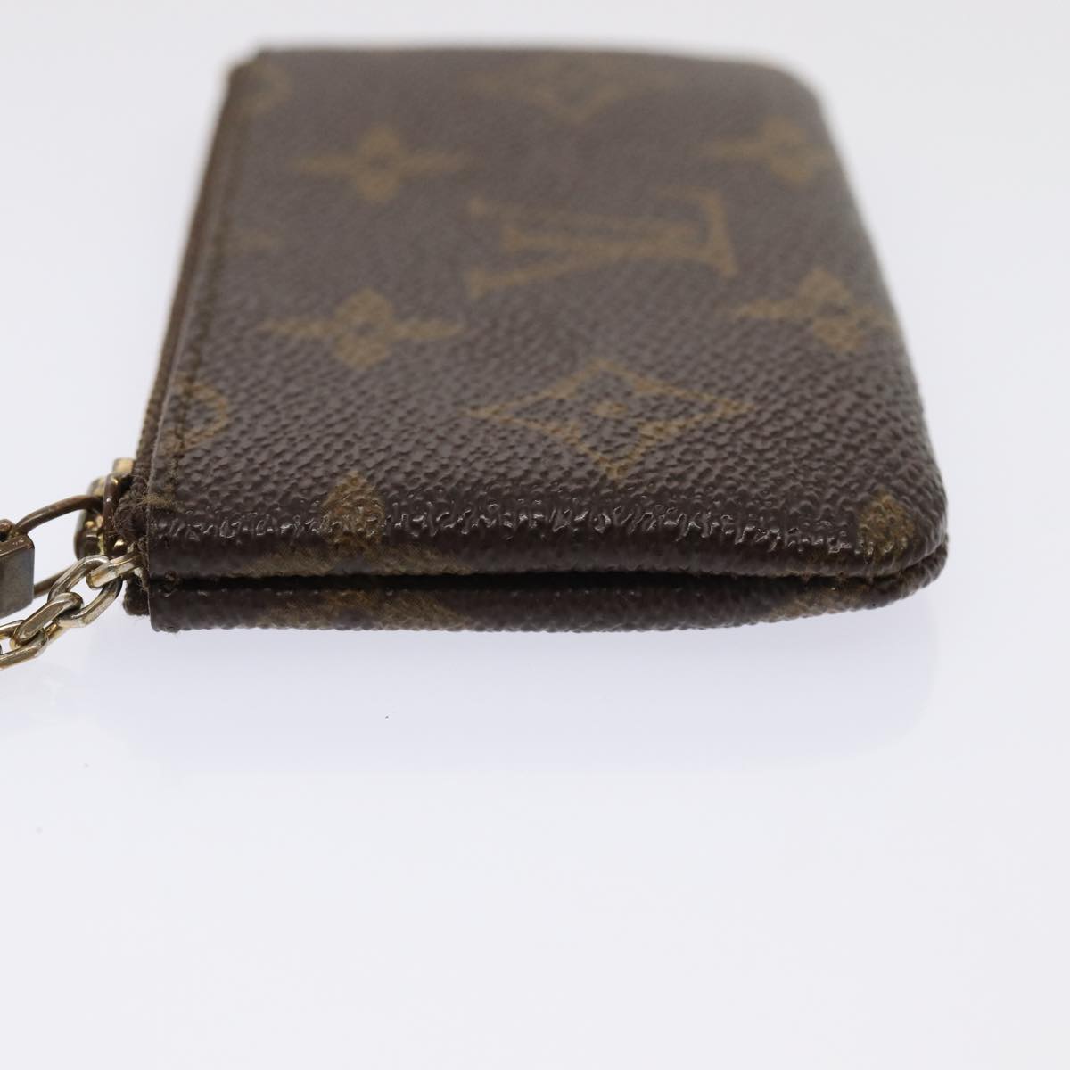 LOUIS VUITTON Monogram Pochette Cles Coin Purse M62650 LV Auth 85885