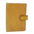 LOUIS VUITTON Epi Agenda PM Day Planner Cover Yellow R20059 LV Auth 85888-1