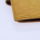 LOUIS VUITTON Epi Agenda PM Day Planner Cover Yellow R20059 LV Auth 85888-15
