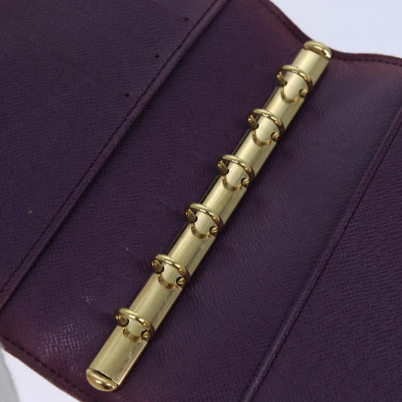 LOUIS VUITTON Epi Agenda PM Day Planner Cover Yellow R20059 LV Auth 85888