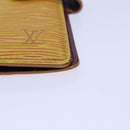 LOUIS VUITTON Epi Agenda PM Day Planner Cover Yellow R20059 LV Auth 85888-14