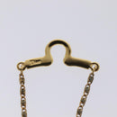 Christian Dior Stropdas Ketting metaal Goudkleurig Auth 85891-4